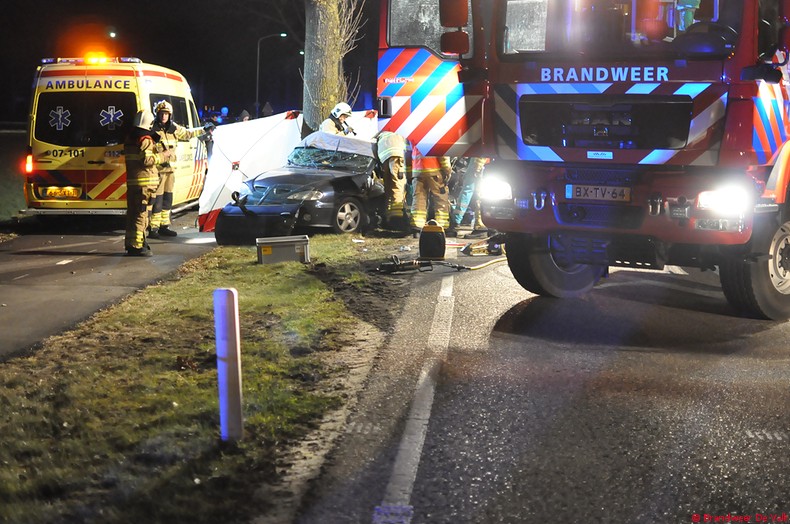 Ongeval beknelling.